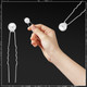 Elegant Large 10mm Pearl Head Hair Pins